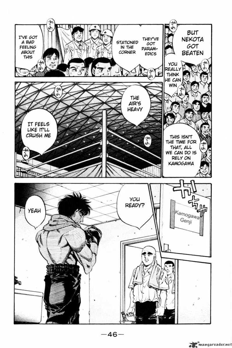 Hajime no Ippo: Fighting Spirit, Chapter 409 image 02